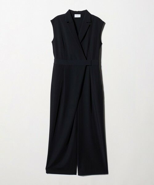 UNITED ARROWS / ユナイテッドアローズ サロペット・オールインワン | ツイル オールインワン ‐ストレッチ 防シワ 接触冷感‐（NAVY）