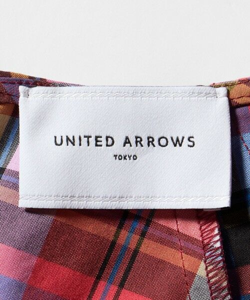 UNITED ARROWS / ユナイテッドアローズ ロング・マキシ丈ワンピース | マドラス チェック ワンピース | 詳細8
