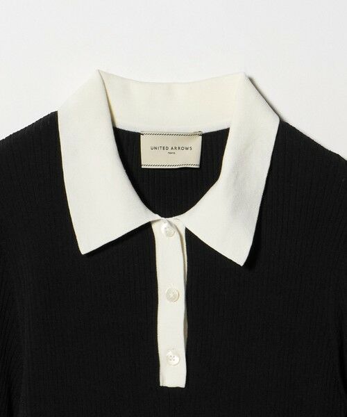 UNITED ARROWS / ユナイテッドアローズ ロング・マキシ丈ワンピース | フィット&フレア ポロワンピース ‐ウォッシャブル‐ | 詳細4