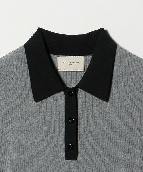 UNITED ARROWS / ユナイテッドアローズ ロング・マキシ丈ワンピース | フィット&フレア ポロワンピース ‐ウォッシャブル‐ | 詳細13