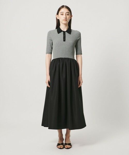 UNITED ARROWS / ユナイテッドアローズ ロング・マキシ丈ワンピース | フィット&フレア ポロワンピース ‐ウォッシャブル‐ | 詳細8
