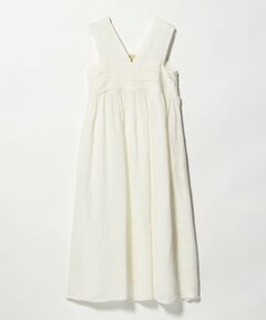 UNITED ARROWS / ユナイテッドアローズ ロング・マキシ丈ワンピース | エンブロイダリー ノースリーブ ワンピース