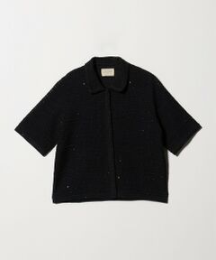 UNITED ARROWS / ユナイテッドアローズ カーディガン・ボレロ | メッシュ スパングル カーディガン ‐ウォッシャブル‐