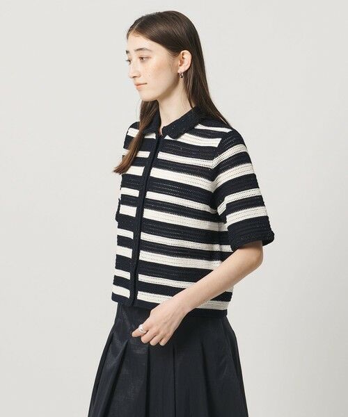 UNITED ARROWS / ユナイテッドアローズ カーディガン・ボレロ | メッシュ スパングル カーディガン ‐ウォッシャブル‐ | 詳細17