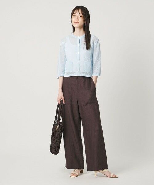 UNITED ARROWS / ユナイテッドアローズ カーディガン・ボレロ | コットン メッシュ カーディガン | 詳細19