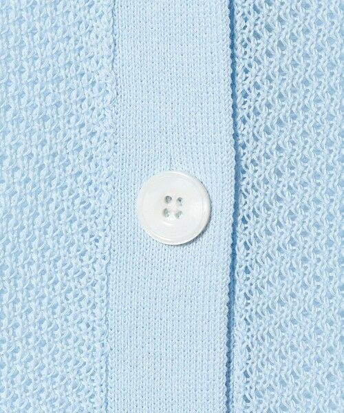 UNITED ARROWS / ユナイテッドアローズ カーディガン・ボレロ | コットン メッシュ カーディガン | 詳細9