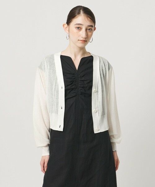 UNITED ARROWS / ユナイテッドアローズ カーディガン・ボレロ | ドルマンスリーブ カーディガン ‐ウォッシャブル‐ | 詳細4