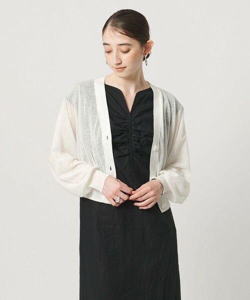 UNITED ARROWS / ユナイテッドアローズ カーディガン・ボレロ | ドルマンスリーブ カーディガン ‐ウォッシャブル‐ | 詳細5