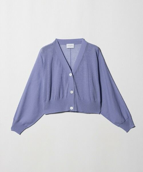 UNITED ARROWS / ユナイテッドアローズ カーディガン・ボレロ | ドルマンスリーブ カーディガン ‐ウォッシャブル‐（LILAC）