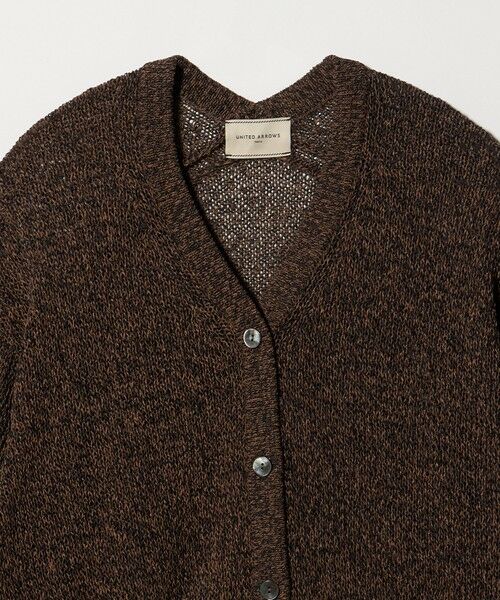 UNITED ARROWS / ユナイテッドアローズ カーディガン・ボレロ | ペーパー ハーフスリーブ カーディガン | 詳細3