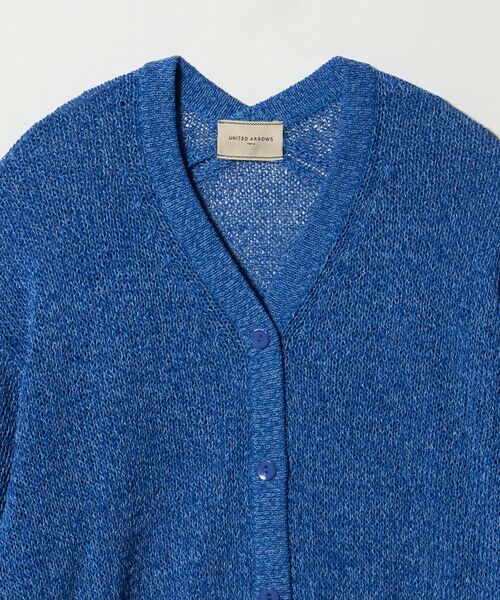 UNITED ARROWS / ユナイテッドアローズ カーディガン・ボレロ | ペーパー ハーフスリーブ カーディガン | 詳細6