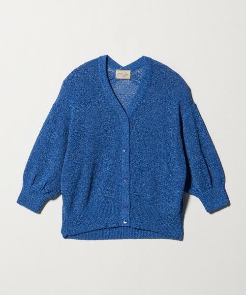 UNITED ARROWS / ユナイテッドアローズ カーディガン・ボレロ | ペーパー ハーフスリーブ カーディガン（ROYAL）