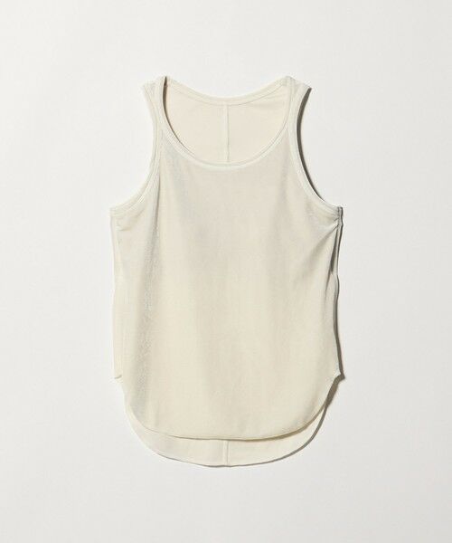 UNITED ARROWS / ユナイテッドアローズ タンクトップ | ＜TAARA＞ベロア タンクトップ（OFF WHITE）