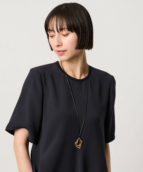UNITED ARROWS / ユナイテッドアローズ ネックレス・ペンダント・チョーカー | メルティング スクエア コード ネックレス | 詳細1