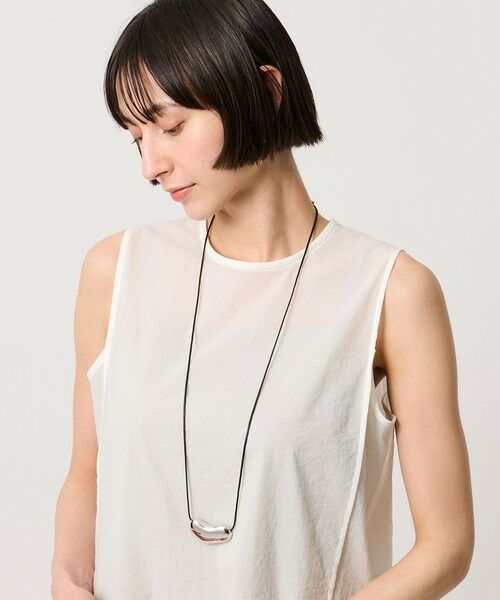 UNITED ARROWS / ユナイテッドアローズ ネックレス・ペンダント・チョーカー | ビーン コード ネックレス（SILVER）
