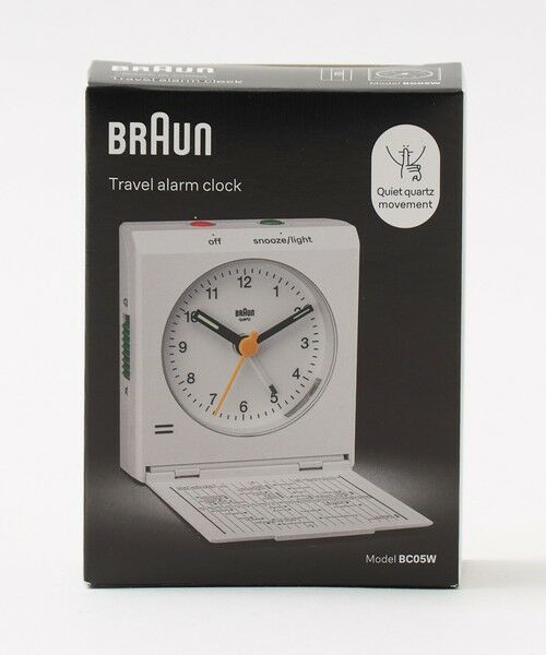 UNITED ARROWS / ユナイテッドアローズ インテリア・インテリア雑貨 | ＜BRAUN＞TRAVEL ALARM CLOCK BC05 | 詳細4