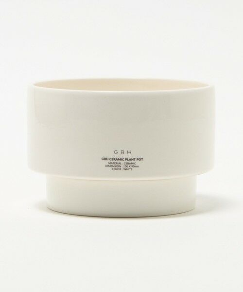 UNITED ARROWS / ユナイテッドアローズ その他雑貨 | ＜GBH＞プラントポット（WHITE）