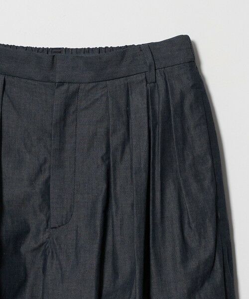 UNITED ARROWS / ユナイテッドアローズ スラックス・ドレスパンツ | デニムライク タック ビッグ ワイドパンツ | 詳細10