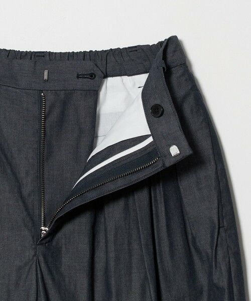 UNITED ARROWS / ユナイテッドアローズ スラックス・ドレスパンツ | デニムライク タック ビッグ ワイドパンツ | 詳細13