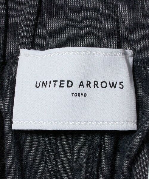 UNITED ARROWS / ユナイテッドアローズ スラックス・ドレスパンツ | デニムライク タック ビッグ ワイドパンツ | 詳細16