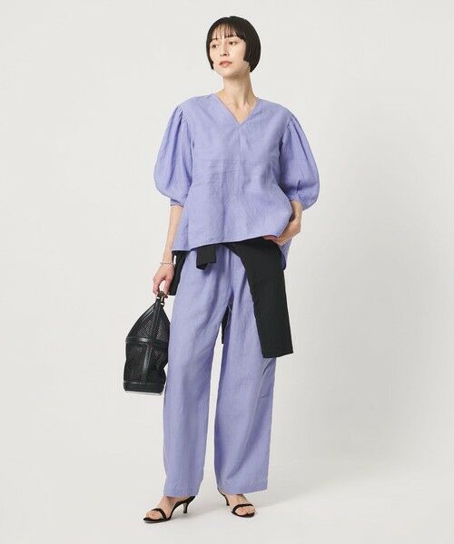 UNITED ARROWS / ユナイテッドアローズ その他パンツ | リネン イージーパンツ ‐ウォッシャブル‐ | 詳細14