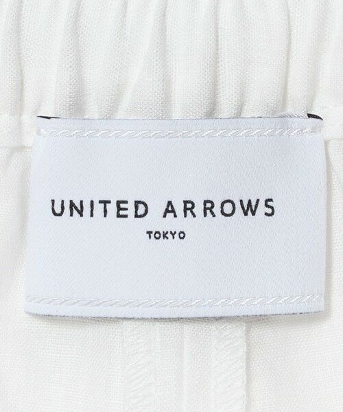 UNITED ARROWS / ユナイテッドアローズ その他パンツ | リネン イージーパンツ WHITE ‐ウォッシャブル‐ | 詳細13