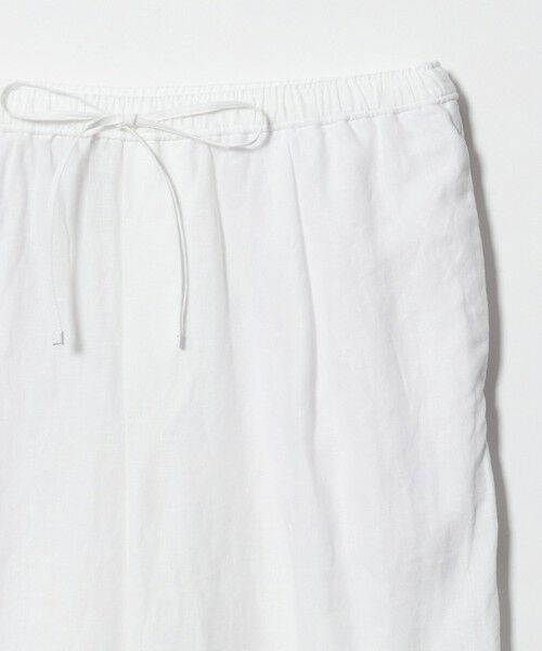 UNITED ARROWS / ユナイテッドアローズ その他パンツ | リネン イージーパンツ WHITE ‐ウォッシャブル‐ | 詳細2