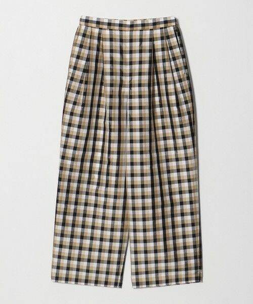 UNITED ARROWS / ユナイテッドアローズ その他パンツ | カラー ギンガムチェック パンツ ‐ウォッシャブル‐（BEIGE）