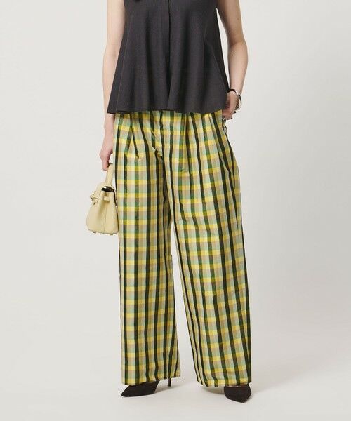 UNITED ARROWS / ユナイテッドアローズ その他パンツ | カラー ギンガムチェック パンツ ‐ウォッシャブル‐ | 詳細18