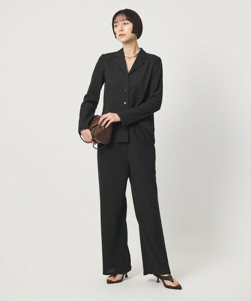 UNITED ARROWS / ユナイテッドアローズ その他パンツ | クレープ イージー ワイドパンツ ‐ウォッシャブル‐ | 詳細2