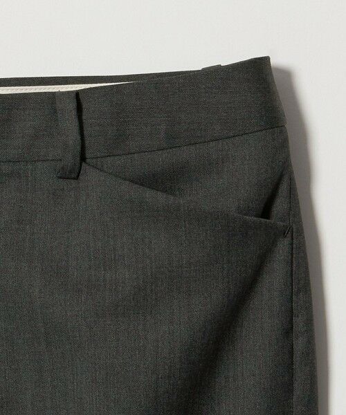 UNITED ARROWS / ユナイテッドアローズ スラックス・ドレスパンツ | Vitale Barberis Canonico スリム テーパードパンツ | 詳細10