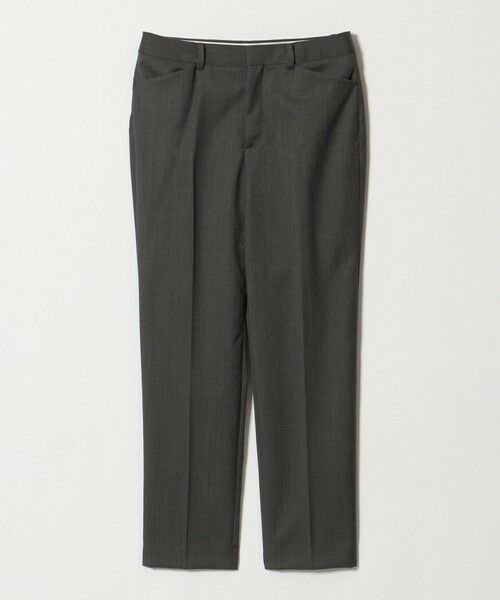 UNITED ARROWS / ユナイテッドアローズ スラックス・ドレスパンツ | Vitale Barberis Canonico スリム テーパードパンツ（DK.GRAY）