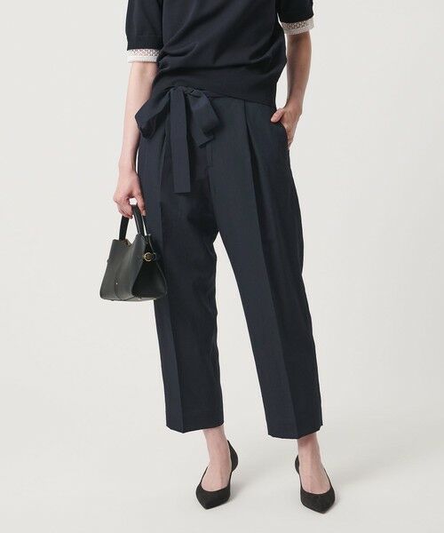 UNITED ARROWS / ユナイテッドアローズ スラックス・ドレスパンツ | ハケメ ライク テーパードパンツ ‐ウォッシャブル‐ | 詳細8