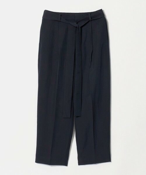 UNITED ARROWS / ユナイテッドアローズ スラックス・ドレスパンツ | ハケメ ライク テーパードパンツ ‐ウォッシャブル‐（NAVY）