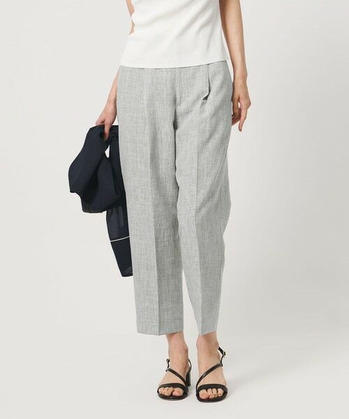 UNITED ARROWS / ユナイテッドアローズ スラックス・ドレスパンツ | ハケメ ライク テーパードパンツ ‐ウォッシャブル‐ | 詳細12