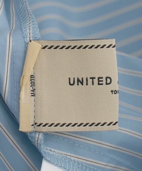 UNITED ARROWS / ユナイテッドアローズ シャツ・ブラウス | 2WAY タックフリル ストライプ ノースリーブ ブラウス | 詳細14