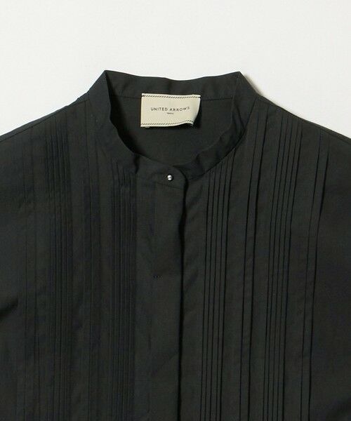 UNITED ARROWS / ユナイテッドアローズ シャツ・ブラウス | シルキー ピンタック フレンチスリーブ ブラウス ‐ウォッシャブル‐ | 詳細4
