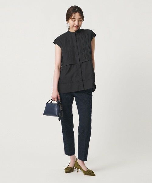 UNITED ARROWS / ユナイテッドアローズ シャツ・ブラウス | シルキー ピンタック フレンチスリーブ ブラウス ‐ウォッシャブル‐ | 詳細2