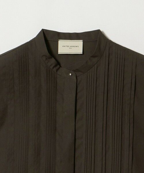 UNITED ARROWS / ユナイテッドアローズ シャツ・ブラウス | シルキー ピンタック フレンチスリーブ ブラウス ‐ウォッシャブル‐ | 詳細14