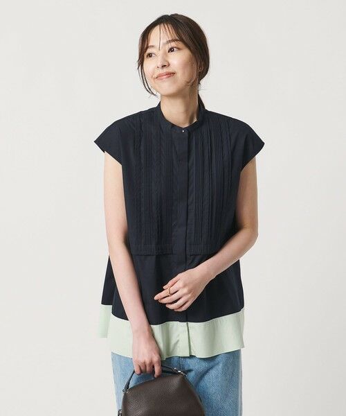 UNITED ARROWS / ユナイテッドアローズ シャツ・ブラウス | シルキー ピンタック フレンチスリーブ ブラウス ‐ウォッシャブル‐ | 詳細21