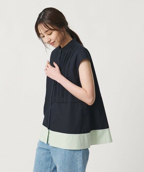 UNITED ARROWS / ユナイテッドアローズ シャツ・ブラウス | シルキー ピンタック フレンチスリーブ ブラウス ‐ウォッシャブル‐ | 詳細22