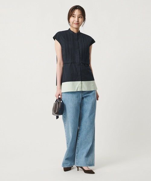 UNITED ARROWS / ユナイテッドアローズ シャツ・ブラウス | シルキー ピンタック フレンチスリーブ ブラウス ‐ウォッシャブル‐ | 詳細23