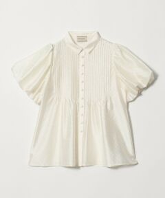 UNITED ARROWS / ユナイテッドアローズ シャツ・ブラウス | ドットエンボス ピンタック ブラウス ‐ウォッシャブル‐