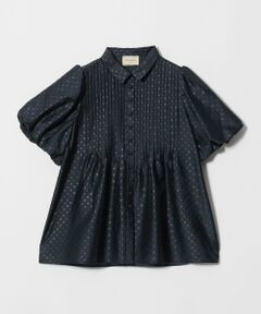 UNITED ARROWS / ユナイテッドアローズ シャツ・ブラウス | ドットエンボス ピンタック ブラウス ‐ウォッシャブル‐