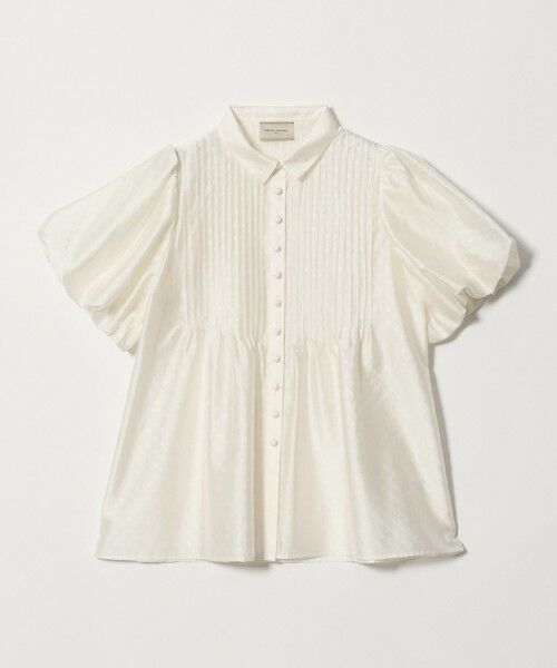 UNITED ARROWS / ユナイテッドアローズ シャツ・ブラウス | ドットエンボス ピンタック ブラウス ‐ウォッシャブル‐ | 詳細8