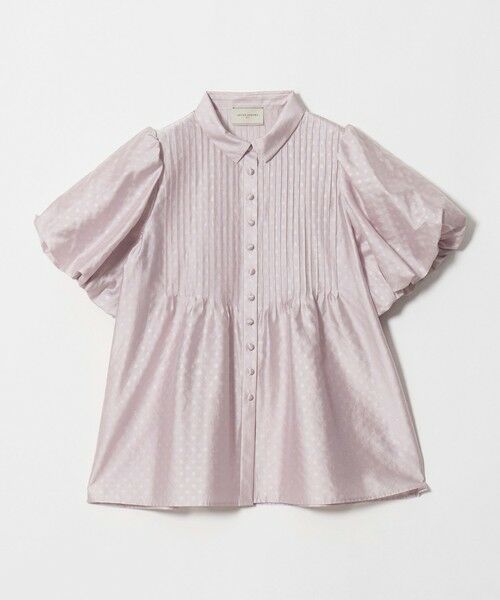 UNITED ARROWS / ユナイテッドアローズ シャツ・ブラウス | ドットエンボス ピンタック ブラウス ‐ウォッシャブル‐ | 詳細14