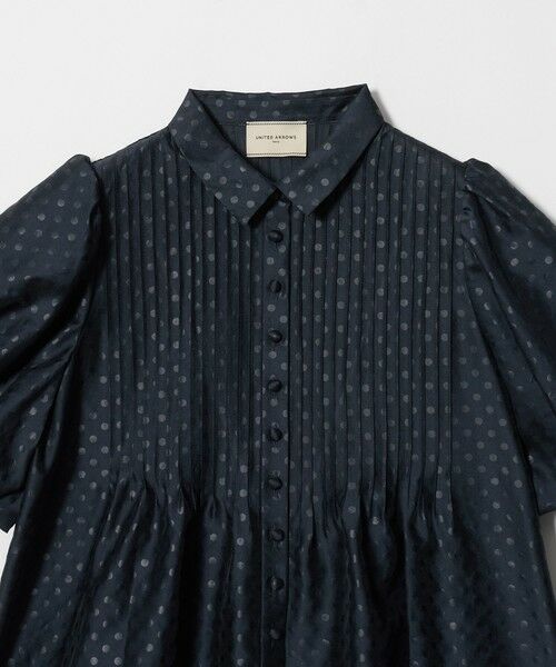 UNITED ARROWS / ユナイテッドアローズ シャツ・ブラウス | ドットエンボス ピンタック ブラウス ‐ウォッシャブル‐ | 詳細21