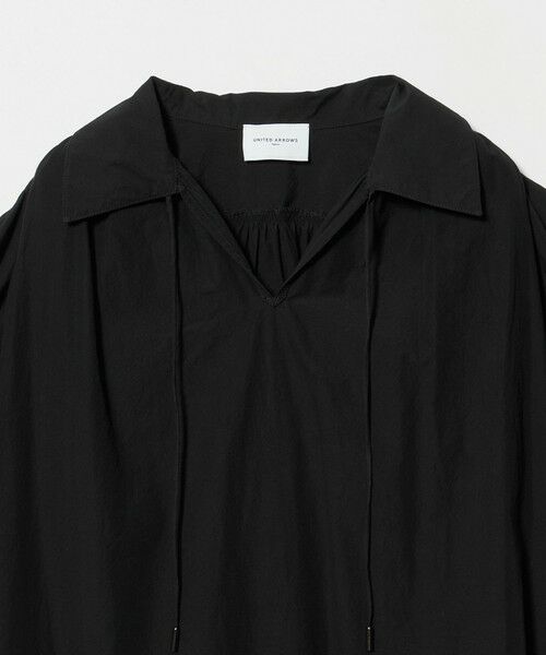 UNITED ARROWS / ユナイテッドアローズ シャツ・ブラウス | テントライン スキッパー ブラウス ‐ウォッシャブル‐ | 詳細4