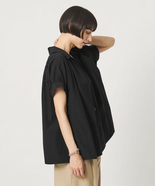 UNITED ARROWS / ユナイテッドアローズ シャツ・ブラウス | テントライン スキッパー ブラウス ‐ウォッシャブル‐ | 詳細1