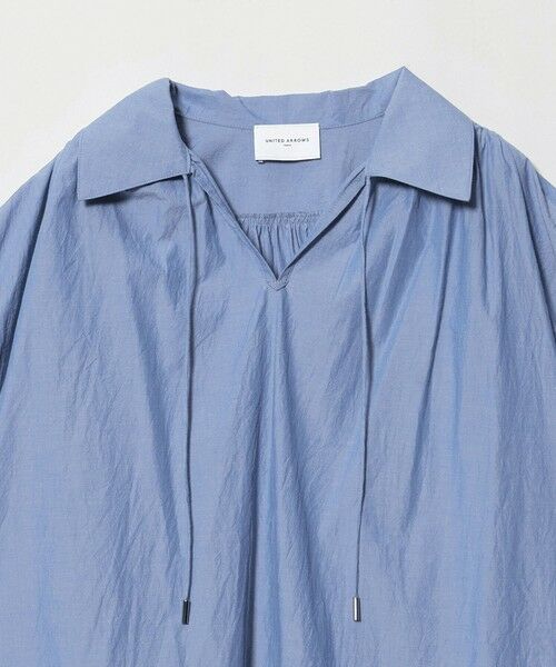 UNITED ARROWS / ユナイテッドアローズ シャツ・ブラウス | テントライン スキッパー ブラウス ‐ウォッシャブル‐ | 詳細13
